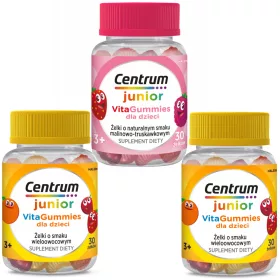  Set Multivitaminskih Žele Bombona za Djecu - Okusi Malina Jagoda i Voćni Mix