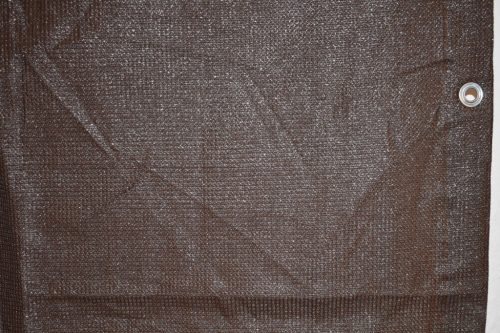 Mreža za zaštitu dječjeg pijeska od 1,2 m x 1,2 m u smeđoj boji s priborom
