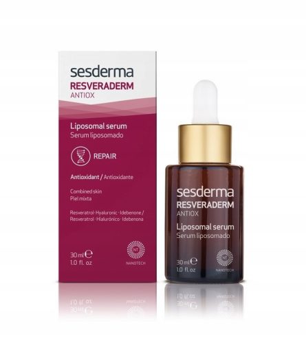 Resveraderm Antiox Serum liposomalne s resveratrolom - 30 ml