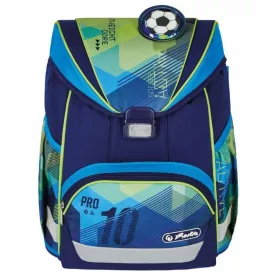   Lagan i Adaptabilan Školski Ruksak Herlitz Ultralight Green Goal, 15L