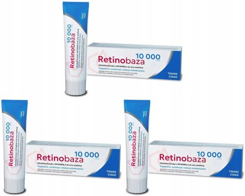Retinobaza 10000 - Ultralagan Krem s Vitaminom A za Osjetljivu Kožu 30g