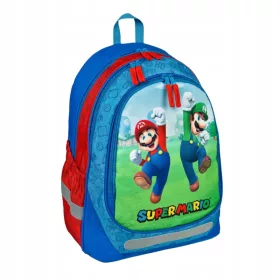   Veliki ruksak s likovima Super Mario i Luigi – savršen za školu i slobodno vrijeme!