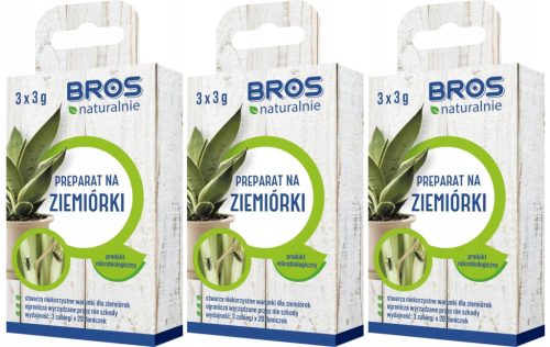 Preparat protiv crva u tlu BROS Naturalnie 3x3g - paket od 3 komada