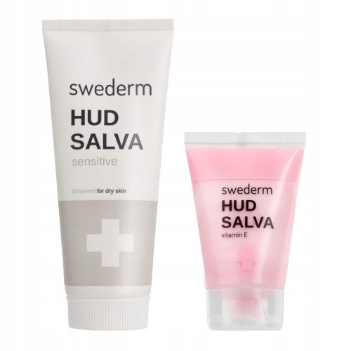 Zestaw Swederm Hudsalva Sensitive 100 ml & Hudsalva Vitamin E 50 ml