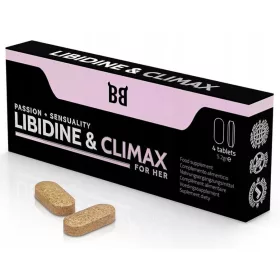   Tablete Libidine & Climax za Povećanje Libida i Intenzivnije Orgazme - Pakovanje od 4 Komada