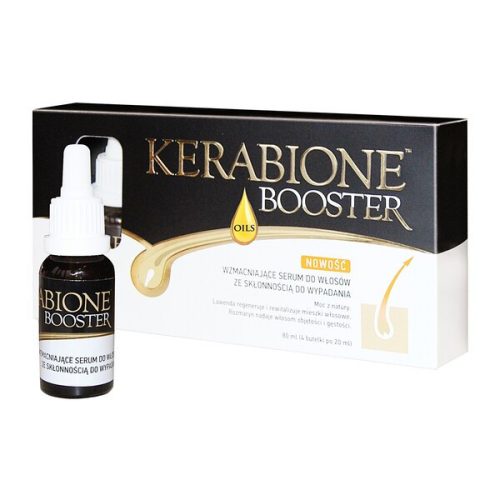 KERABIONE BOOSTER OILS - Serum za jačanje i rast kose, 4x20 ml