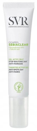 SVR Sebiaclear Cicapeel - Gel za ciljano suzbijanje nesavršenosti, 15 ml