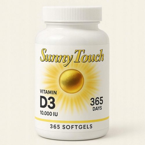 Sunny Touch Vitamin D3 10000 IU - 365 Softgel Kapsula