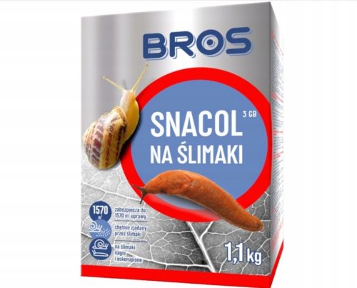 Snacol 3GB - Učinkovit granulat protiv puževa 1,1 kg
