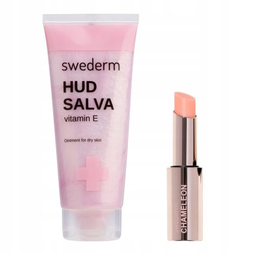 Swederm Set: Hudsalva Vitamin E Mast i Kameleon Balzam za Usne