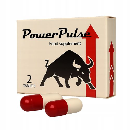 PowerPulse - Vodeći Suplement za Potenciju i Erekciju u Europi, 2 Kapsule