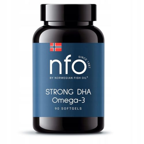 OMEGA-3 STRONG DHA od NFO - 90 mekih kapsula za zdravlje mozga i očiju