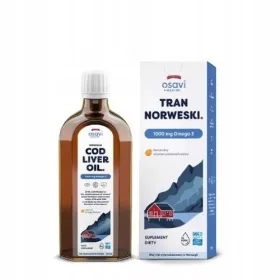   Osavi Tran Norweski 1000 mg Omega-3 s Okusom Naranče, 250 ml