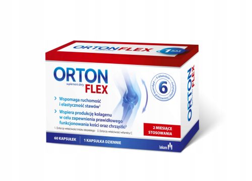 Orton Flex - Kapsule za Zdravlje i Elastičnost Zglobova, 60 Kapsula