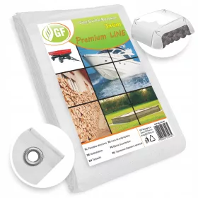 Najkvalitetnija Bijela Plandeka 140g 3x6 Premium LINE
