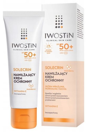 IWOSTIN SOLECRIN Krem Zaštita SPF50+, 50 ml - Idealno za Osjetljivu Kožu