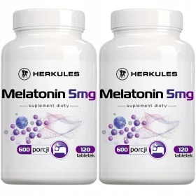   Melatonin Herkules 5mg, 120 tableta - Otpimalna podrška za kvalitetan san