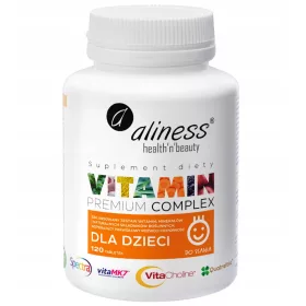   Aliness Premium Vitamin Complex - Kompleks Vitamina Za Djecu (120 tableta)