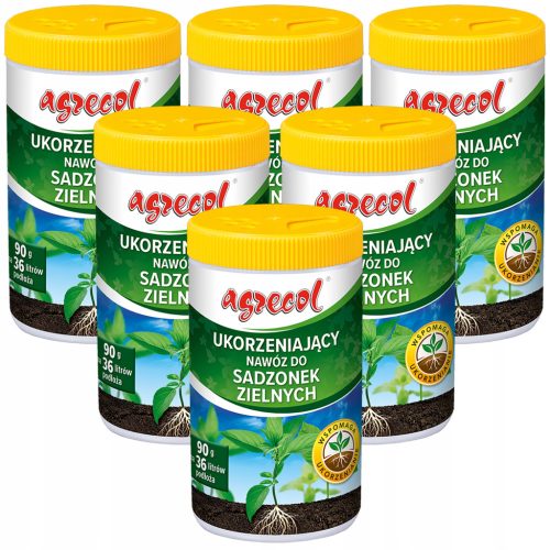 Nawóz Ukorzeniający Agrecol do Sadzonek - Pakiet 6 x 90g
