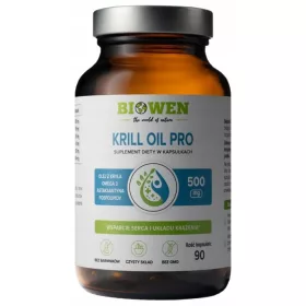   Biowen Krill Oil Pro - Ulje Krila za Podršku Zdravlju Srca, 90 Kapsula