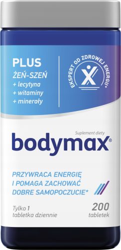 Bodymax Plus – Suplement diety za energiju i vitalnost, 200 tableta