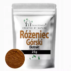   Ekstrakt Rodiole Ružičnjak 25g - Prirodna Potpora za Vitalnost i Stres