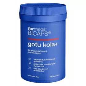   ForMeds BICAPS Gotu Kola+ Dodatak prehrani za podršku kognitivnim funkcijama - 60 kapsula