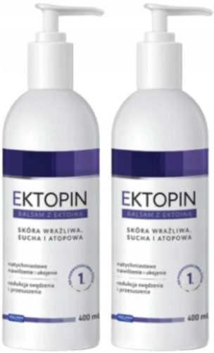 Ektopin balzam za njegu osjetljive i suhe kože 2x400 ml