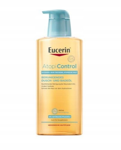 Eucerin Atopi Control Uljno sredstvo za pranje - ublažava svrbež i suhoću kože, 400 ml