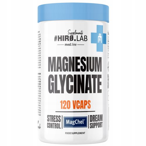 Magnez + B6 Glicynian Magnezu – Visoka Bioraspoloživost, 120 Kapsula