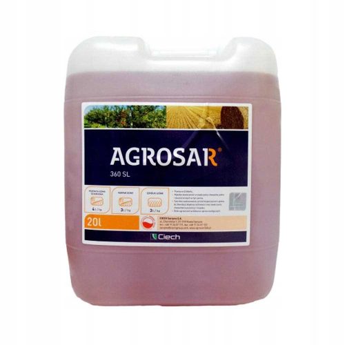 Sredstvo za suzbijanje korova Agrosar 360 SL, 20 litara