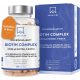 Biotin Complex 10000µg s cinkom, selenom i bakrom - za kosu, kožu i nokte, 180 kapsula