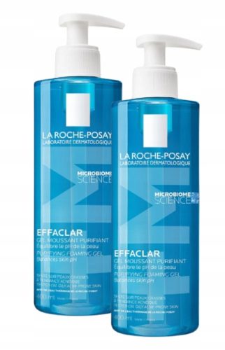 2 x La Roche-Posay Effaclar gel za čišćenje lica, 400 ml