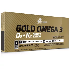   Gold Omega 3 D3 + K2 Sport Edition - 60 kapsula za zdravlje srca i kostiju