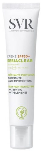 SVR SEBIACLEAR Zaštitna krema SPF50 50ml - Visoka UVA/UVB zaštita i matiranje
