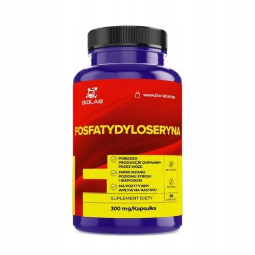 Fosfatidilserin 300mg, 60 kapsula – Poboljšajte kognitivne funkcije i zdravlje mozga