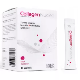   Kolagen Nucleo s Okusom Maline - Norsa Pharma - 30 Kompletnih Sadržaja za Zdravlje i Vitalnost