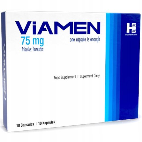 Viamen 75 mg - Tablete za potenciju i jaku erekciju, 10 kapsula