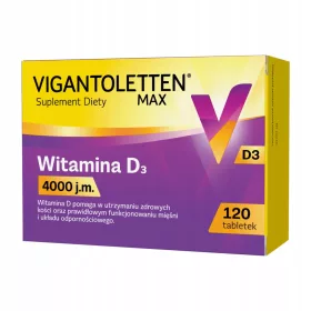   Vigantoletten Max 4000 j.m. - visokodozirani vitamin D3 za odrasle