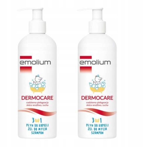 Emolium Dermocare 3u1 šampon za djecu i novorođenčad, 400 ml