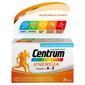   Centrum Energia - Multiwitaminski dodatak za odrasle s ekstraktima biljaka