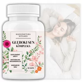  Kompleks za Duboki San - Prirodna Formula s Melatoninom, Ashwagandhom i Konopljom