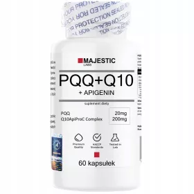   PQQ (20 mg) + Q10ApiProC kompleks (200 mg) - 60 kapsula - Majestic Labs