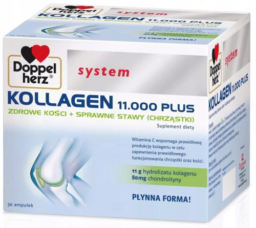 Doppelherz system Kollagen 11.000 Plus - 30 ampula za podršku zdravlju zglobova