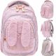 Školski ruksak ASTRABAG FLUFFY BUNNY, AB330 za djevojčice od 1. do 3. razreda