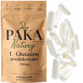   Reducirani L-glutation 500 mg, 60 veganskih kapsula - Detox i čišćenje