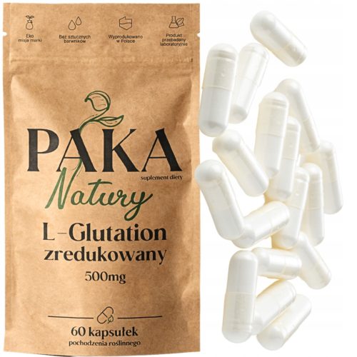 Reducirani L-glutation 500 mg, 60 veganskih kapsula - Detox i čišćenje