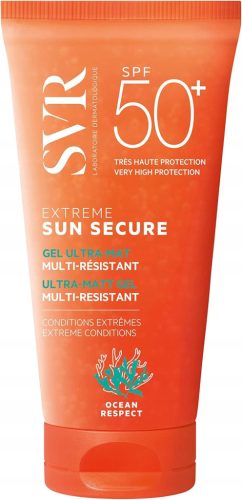 SVR Sun Secure Extreme Ultra-Matt Gel SPF50+ - Gel ultra-mat za intenzivnu zaštitu od sunca, 50 ml