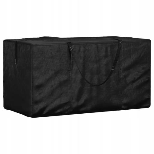 Robusna Torba za Pohranu Vrtnih Jastuka 150x75x75 cm, Crna