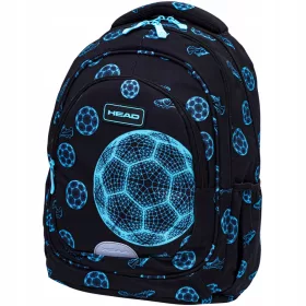   Školski ruksak s 3 pretinca - HEAD FOOTBALL FAN za đake 1-3 razreda